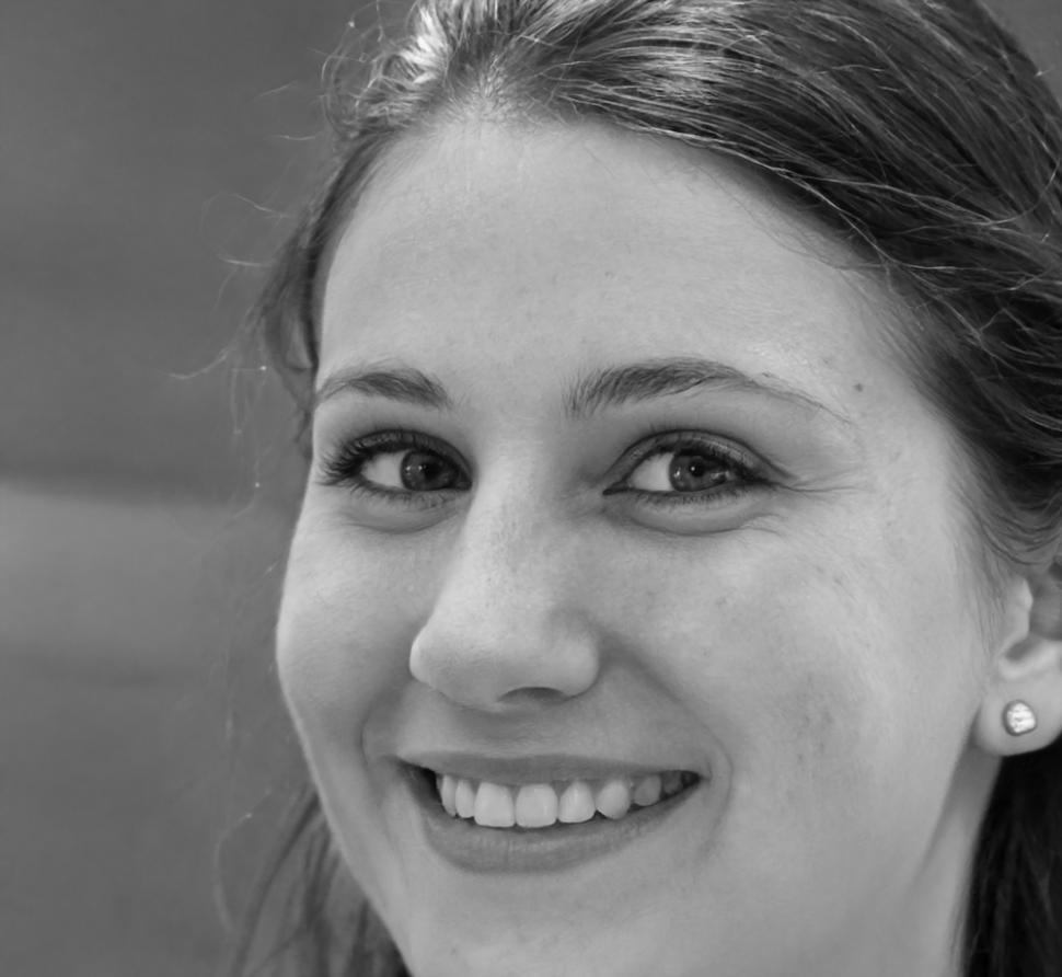Portrait of Tamsin Quade, audio and post-production specialist